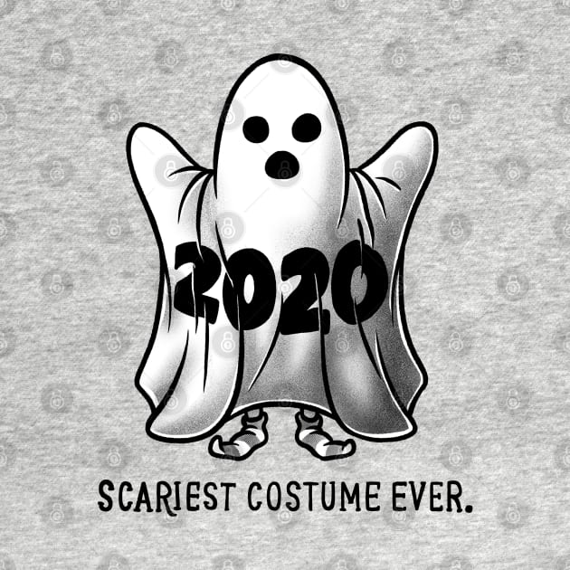 Scariest Costume Ever Funny 2020 Scary Ghost - Light by eduely